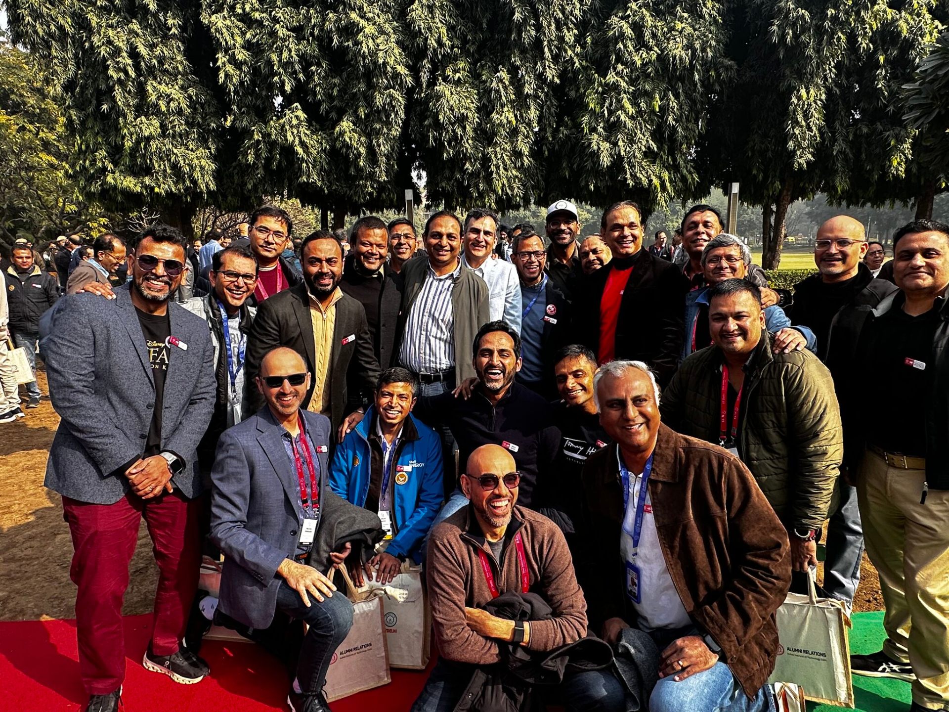 Samresh Kumar with IIT Delhi alumni group