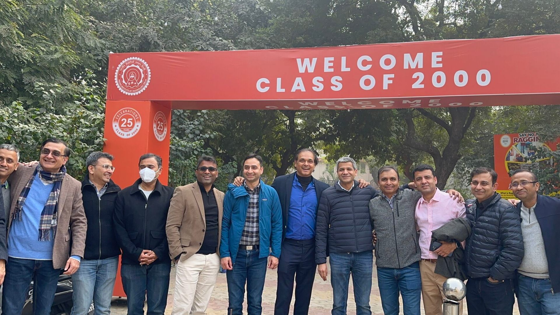 Samresh Kumar at IIT Delhi Class of 2000 reunion