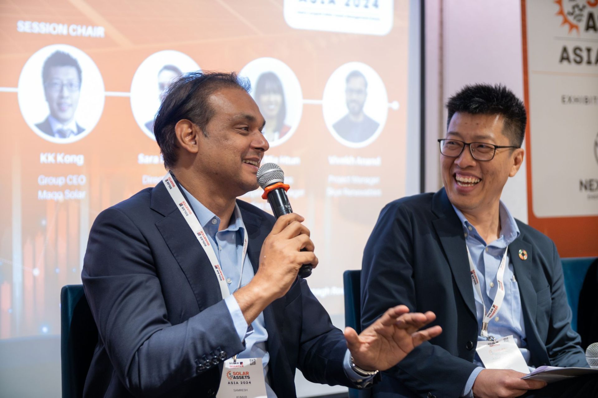 Samresh Kumar on Solar Assets Asia 2024 panel
